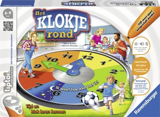 Tiptoi Spel “Het Klokje Rond” 4 Tiptoi Spel “Het Klokje Rond” - Afbeelding 2