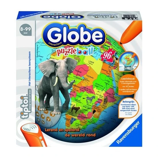 Tiptoi Wereldbol Interactieve Globe “Interactive Globe” 4 Tiptoi Wereldbol Interactieve Globe “Interactive Globe” - Afbeelding 2