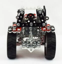 Tronico Micro Massey Ferguson MF 7600 Met Aanhanger – 1 : 64 -Beste Speelgoed Winkel tractor mf7600 tronico micro 9540 3