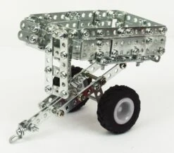 Tronico Micro Massey Ferguson MF 7600 Met Aanhanger – 1 : 64 -Beste Speelgoed Winkel tractor mf7600 tronico micro 9540 7