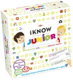 IKNOW Junior -Beste Speelgoed Winkel triviaspel iknow junior tactic 54458 1