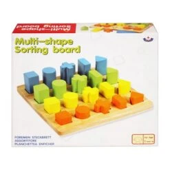 Vormen Kleuren En Maten Sorteerbord Groot Santoys Vormensorteerbord -Beste Speelgoed Winkel vormenstorteerbord groot santoys f5704 1 1