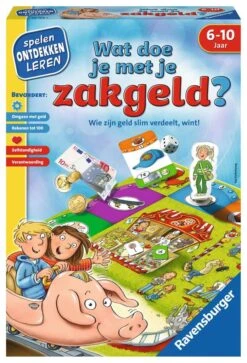 Wat Doe Je Met Je Zakgeld? Kinderspel Ravensburger Spellen