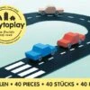 WayToPlay King Of The Road Rubber Flexibele Autobaan 40-dlg 1 WayToPlay King Of The Road Rubber Flexibele Autobaan 40-dlg -Beste Speelgoed Winkel waytoplay king of the road flexibele autobaan 1