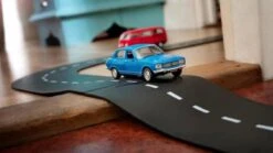 WayToPlay Straight Rubber Autobaanstukken 4pc -Beste Speelgoed Winkel waytoplay rubber autobaanset