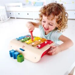 Xylofoon En Vormenstoof In 1 – Hape Shape Sortr Xylophone -Beste Speelgoed Winkel xylophoon en vormenstoof in 1 hape shape sorter xylophone 2