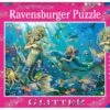 Zeemeermin Glitter Puzzel Ravensburger 100 Stukjes XXL -Beste Speelgoed Winkel zeemeermin puzzel ravensburger